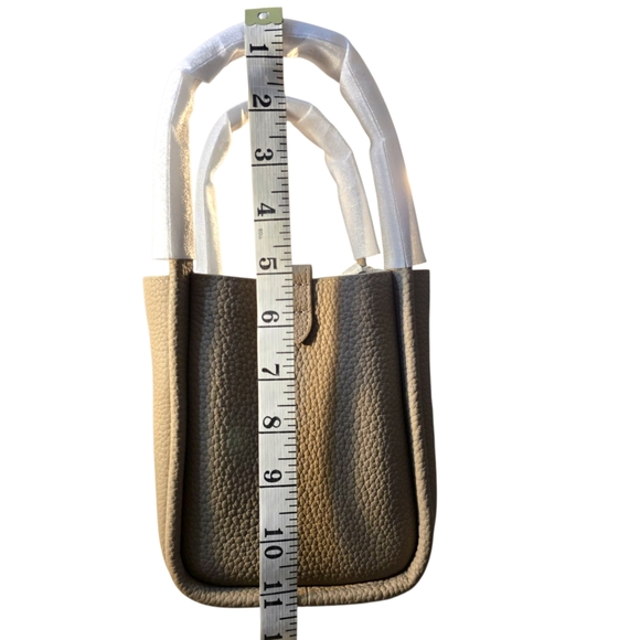 Songmont Small Song Bag Cream Apricot With Crossbody Strap & Detachable Wallet - Picture 10 of 13